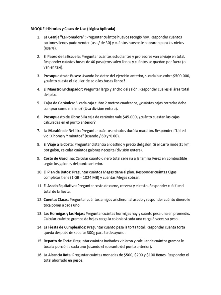 Repaso Java Basico | PDF