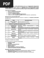 Descripción de Los Numerales de La Norma Iso 90012015 | PDF | Sistema ...