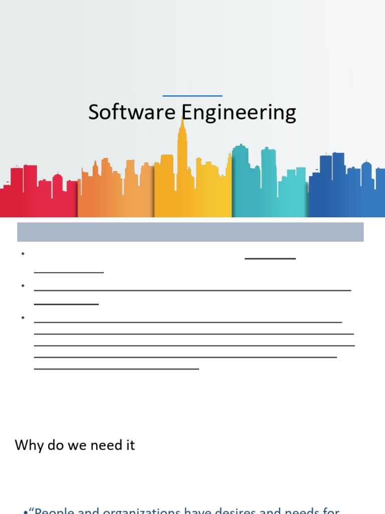 Software Engg Lec1 Introduction (New) | PDF | Software | Computing
