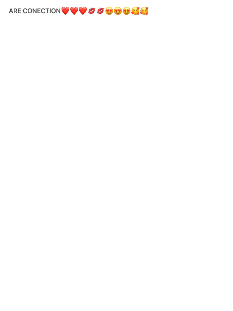 Are Conection ?? | PDF