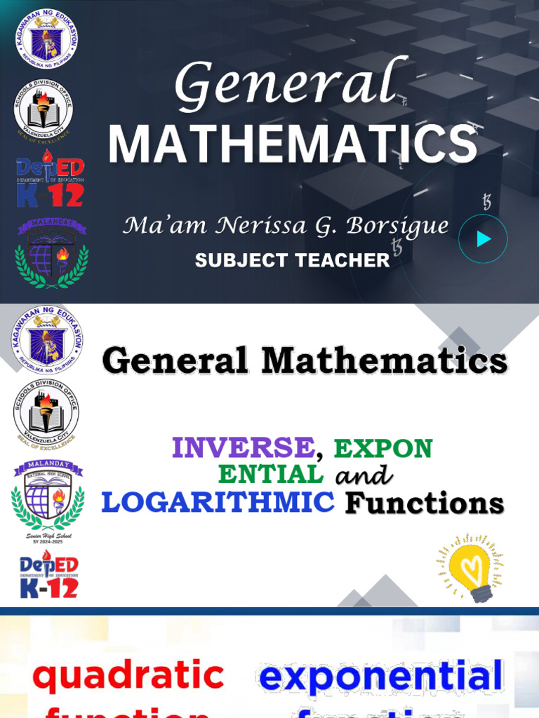 LESSON Gen Math Week 7 | PDF