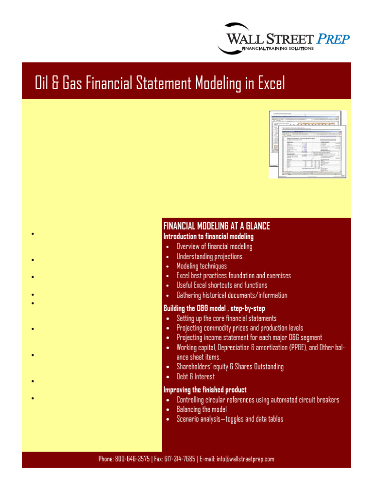 Curriculum Oil and Gas | PDF | Valuation (Finance) | Discounted Cash Flow