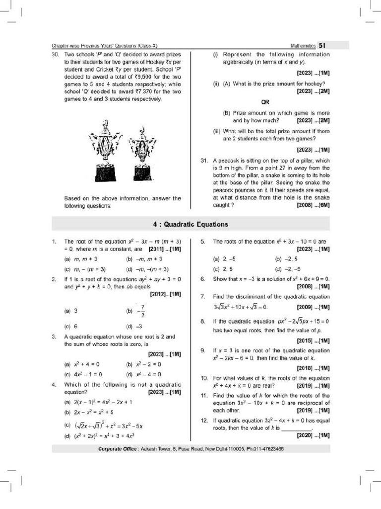 Maths Mathematics Paper | PDF