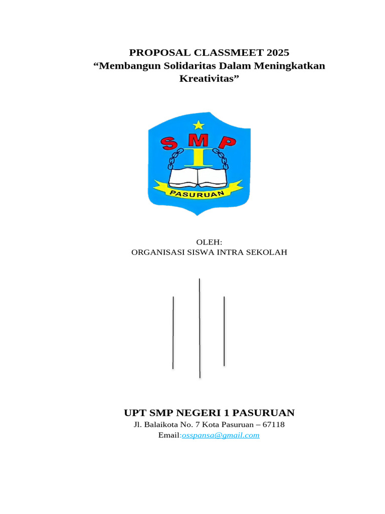 Proposal Class Meet 2025 Selesai | PDF