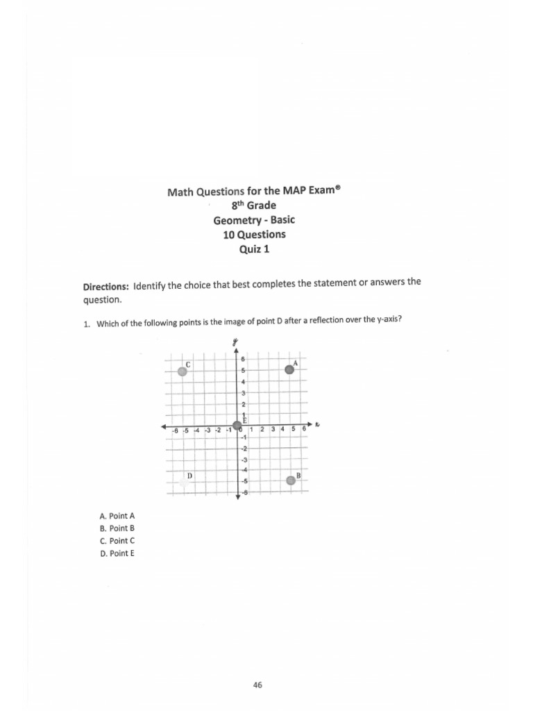 MAP 8 Geometry Basic - Advanced | PDF