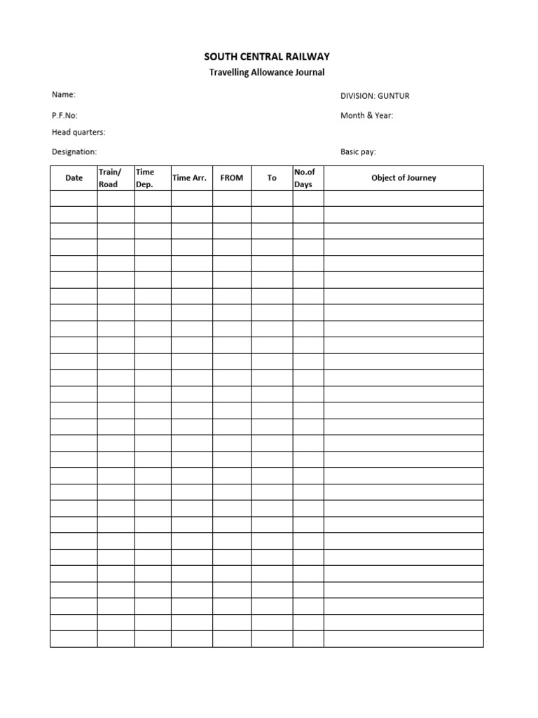 Ta Form | PDF