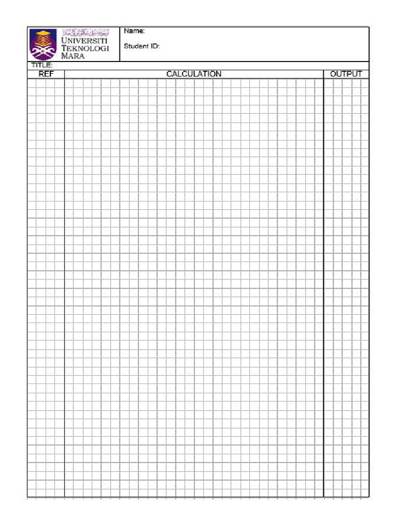 Design Sheet | PDF