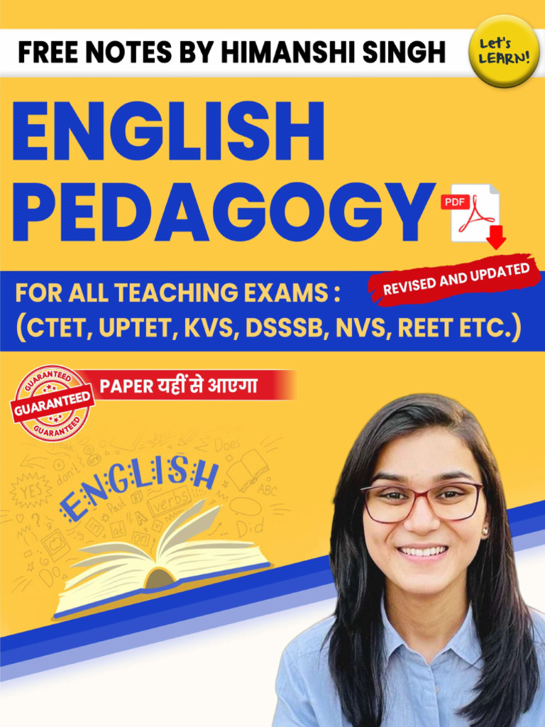 English Pedagogy Edited | PDF