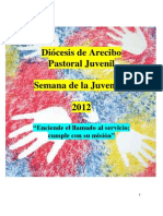 Material Semana de la Juventud 2012 - Diócesis de Arecibo 