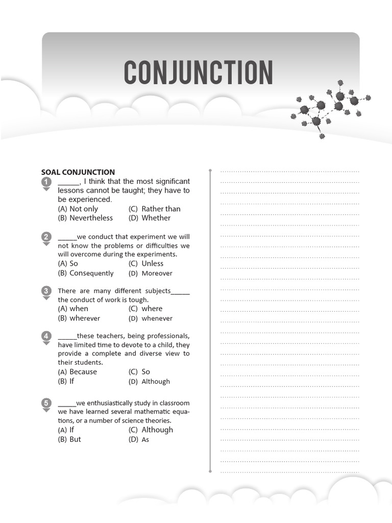 Conjunction | PDF