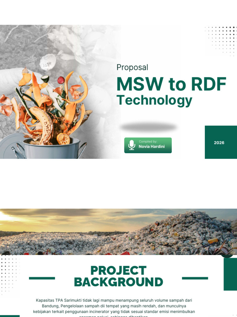 MSW To RDF - 2026 | PDF | Waste | Pollution