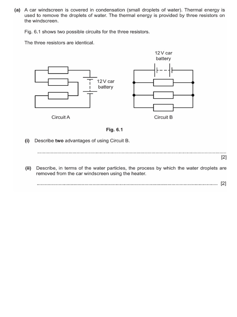 Igcse Electricity | PDF