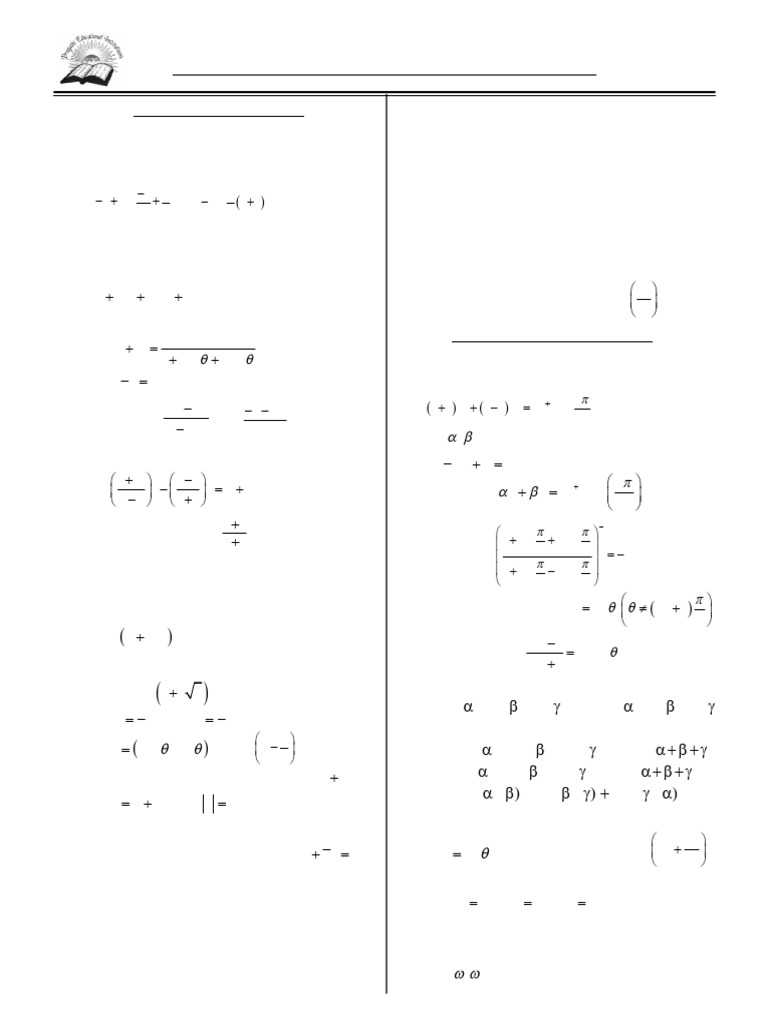 Maths-IIA (Imp Question) 2025-26 | PDF | Zero Of A Function | Complex ...