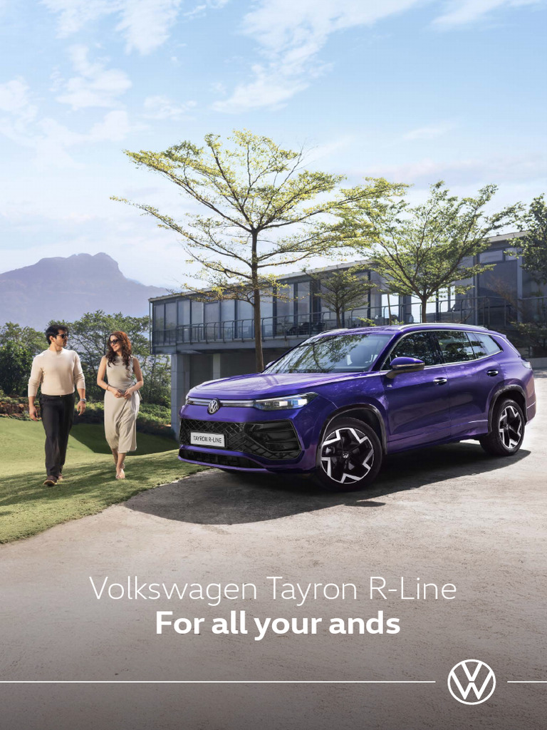 Tayron R Line Brochure | PDF | Seat Belt | Automotive Technologies