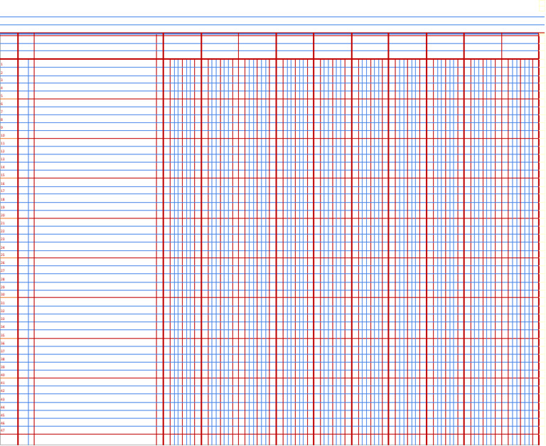 10 Column Accounting Worksheet | PDF