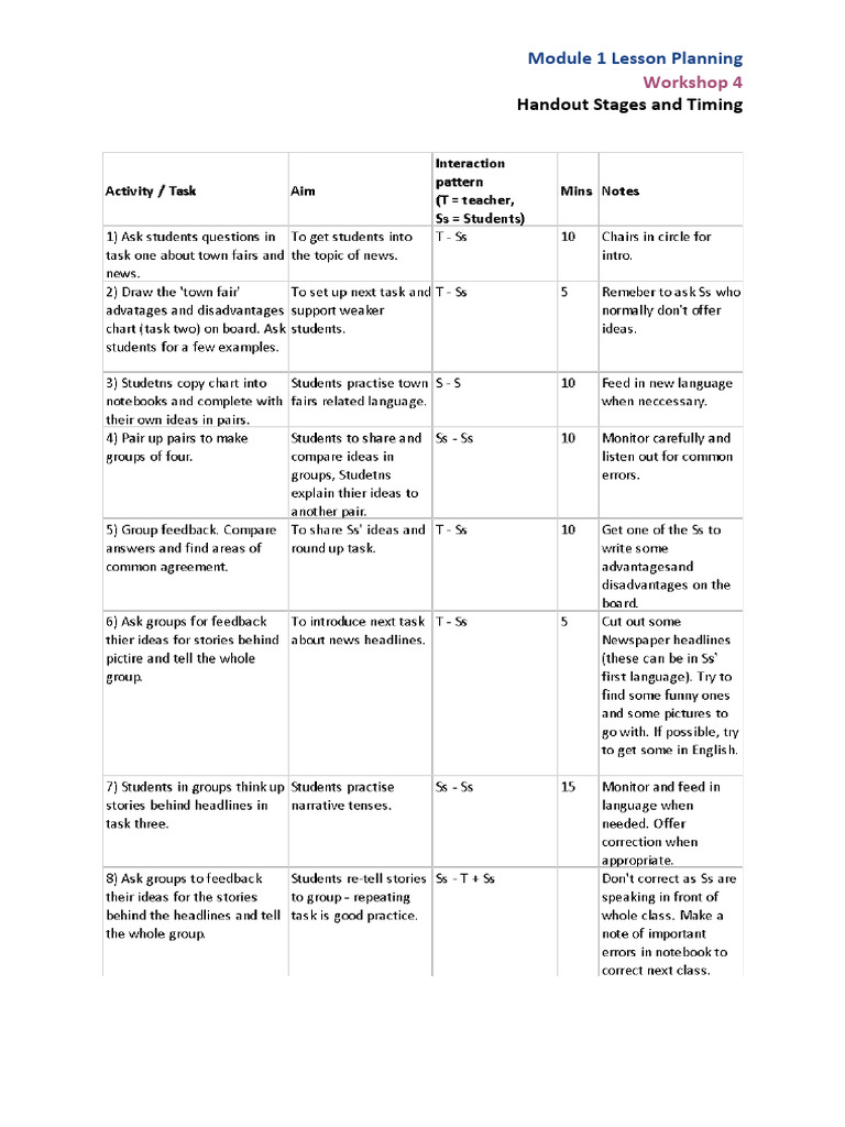 Workshop 4 Handout 1 With Answers | PDF