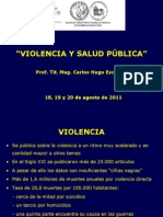 Violencia y Salud Publica