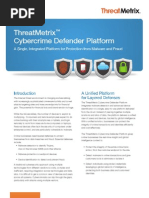 ThreatMetrix Cybercrime Defender Platform