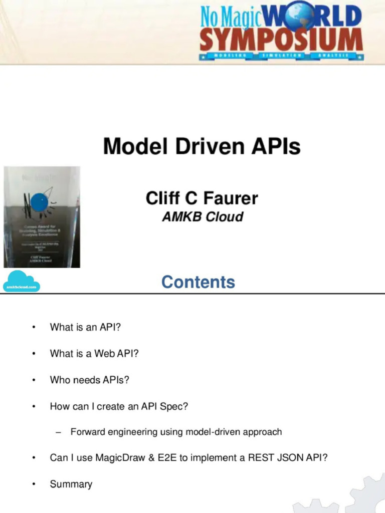 Model Driven APIs in MagicDraw | PDF