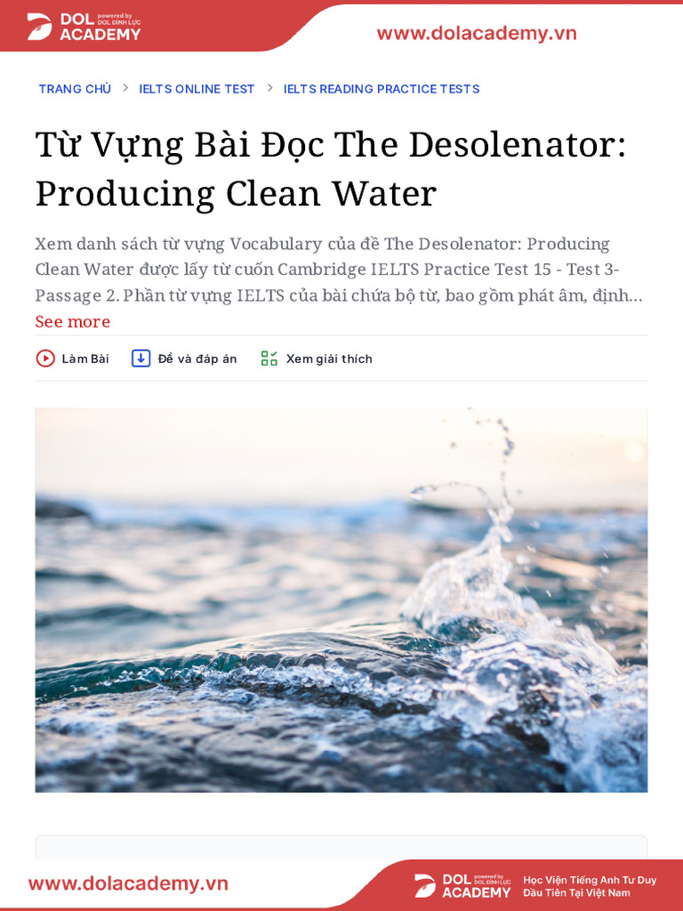 The Desolenator Producing Clean Water | PDF