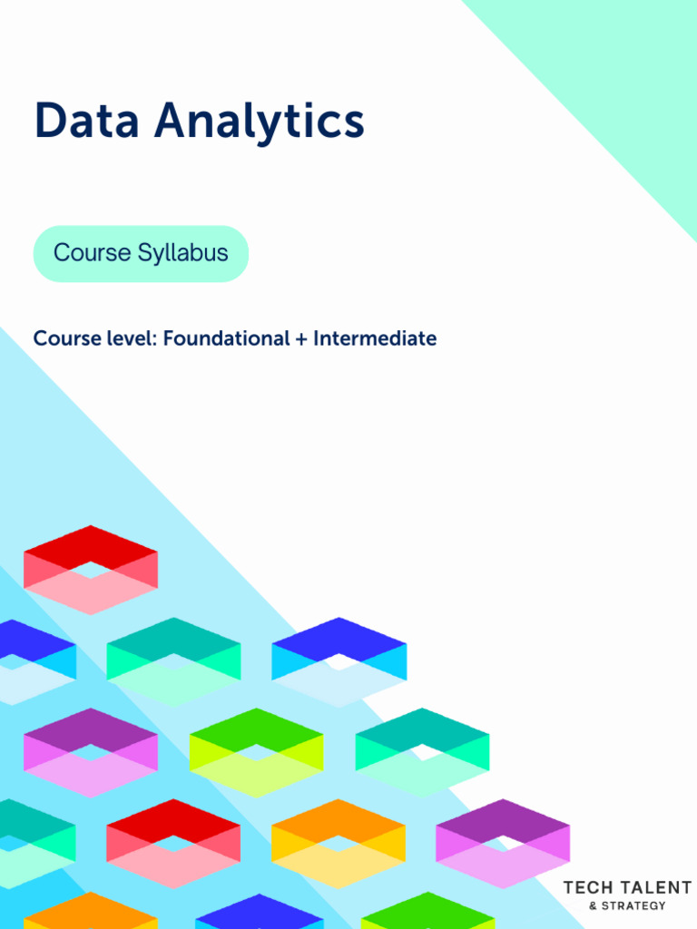 Data Analytics (2023 Syllabus) | PDF