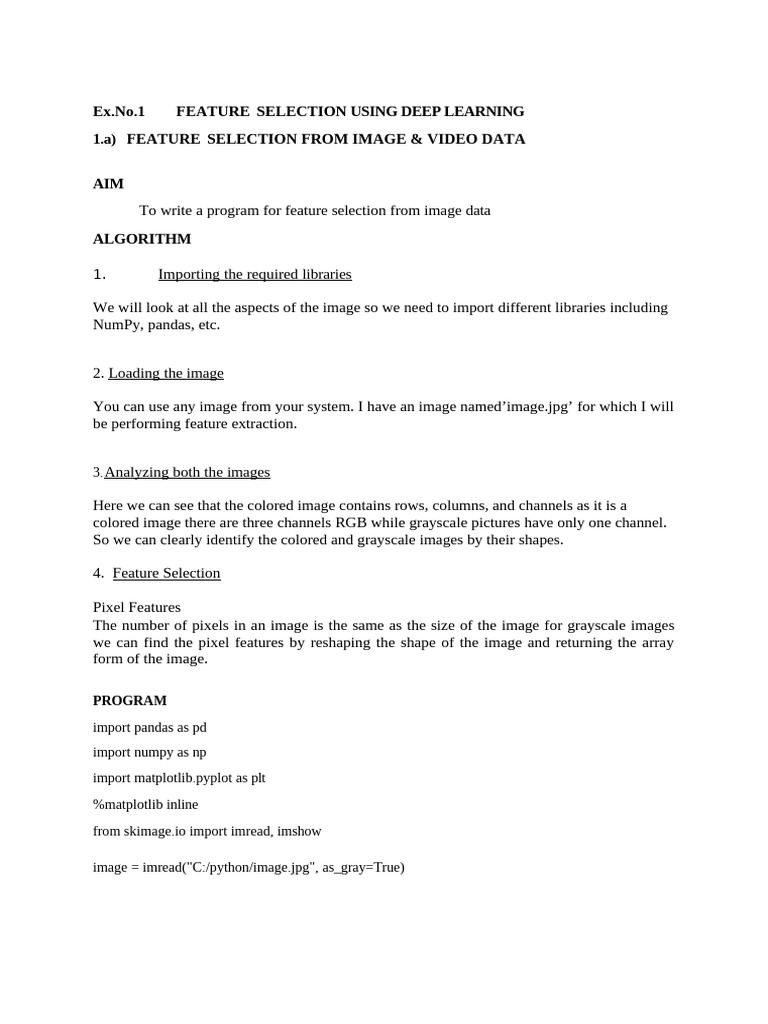 DL Lab Manual Primary | PDF | Computing | Machine Learning