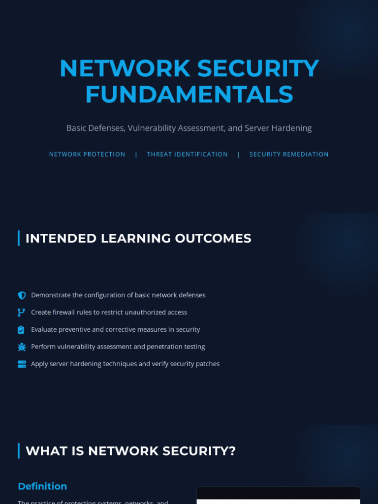 Network Security Fundamentals | PDF