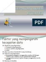 Kecepatan Akses Internet