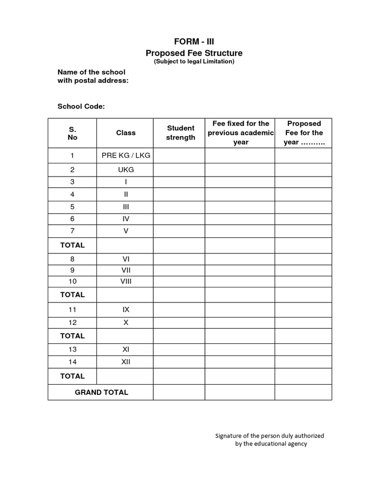Form Iii | PDF