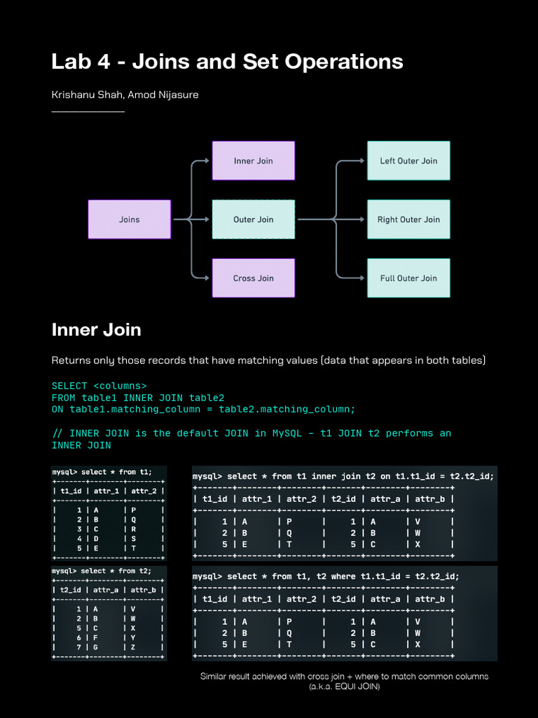 Joins RM | PDF | Computer Programming | Information Retrieval