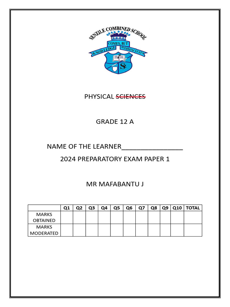 Physical Sciences. Front Cover | PDF