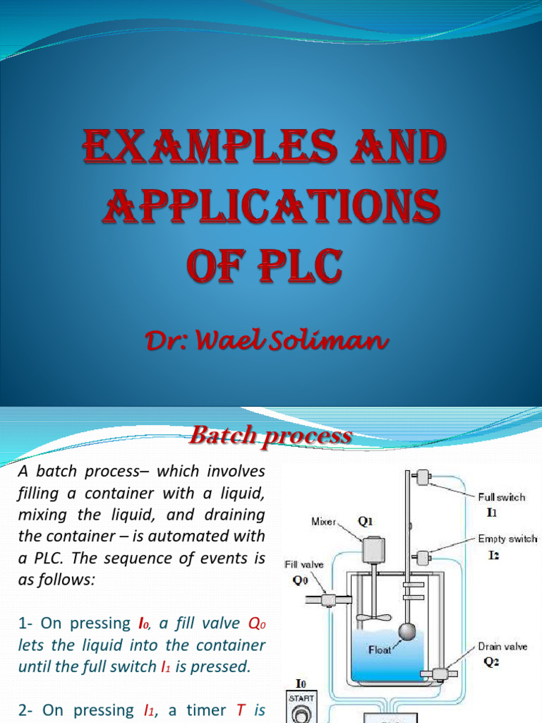 PLC Lecture6 | PDF
