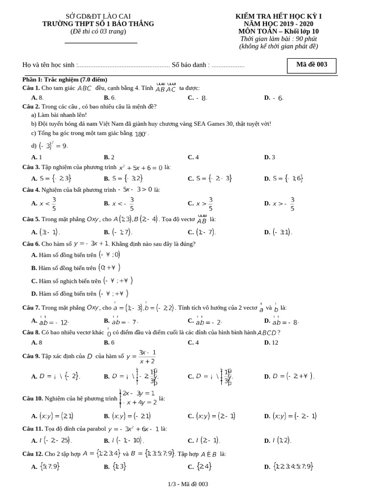 De 003 | PDF