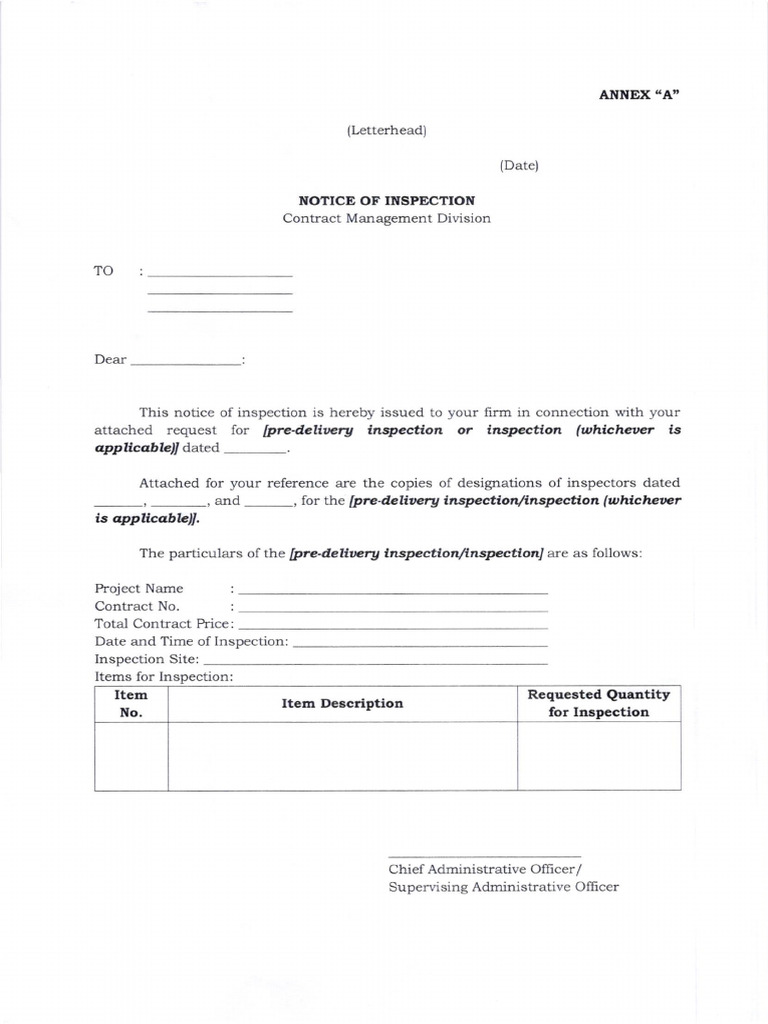 Annexes To DO 004 S. 2024 | PDF
