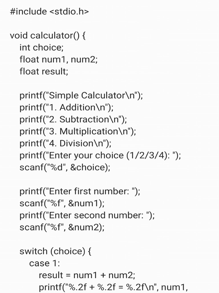 Calculator | PDF