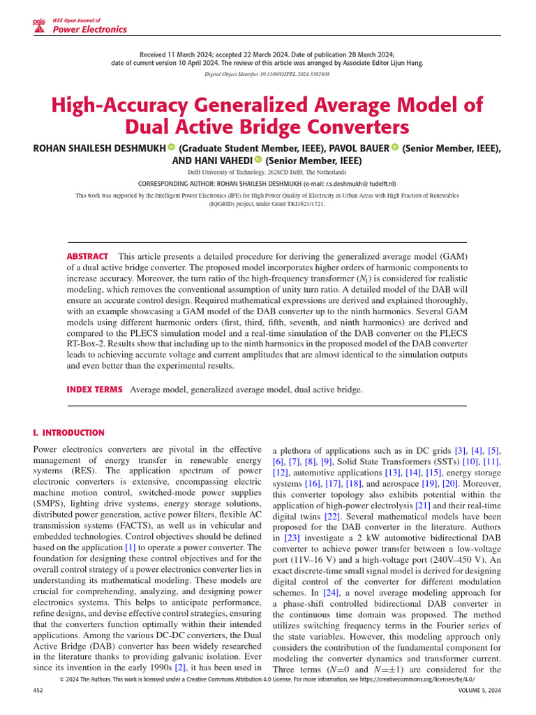 Deshmukh 等 - 2024 - High-Accuracy Generalized Average Model of Dual ...