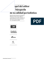 El Papel Del Editor