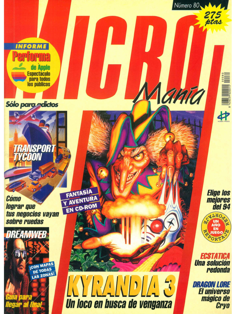 MicroMania SE 80 | PDF