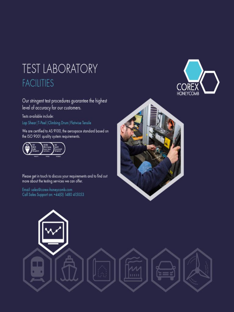 Corex Test Laboratory Data Sheet 2019 | PDF | Applied And ...