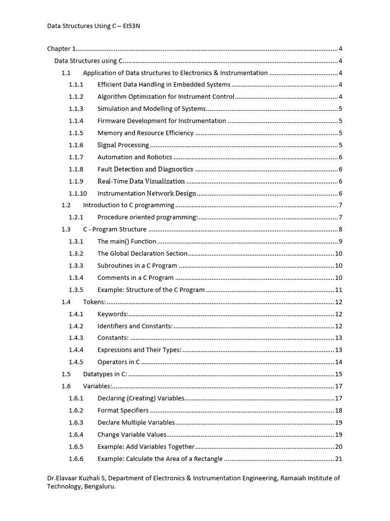 Unit1 V2 | PDF | Pointer (Computer Programming) | Computer Program