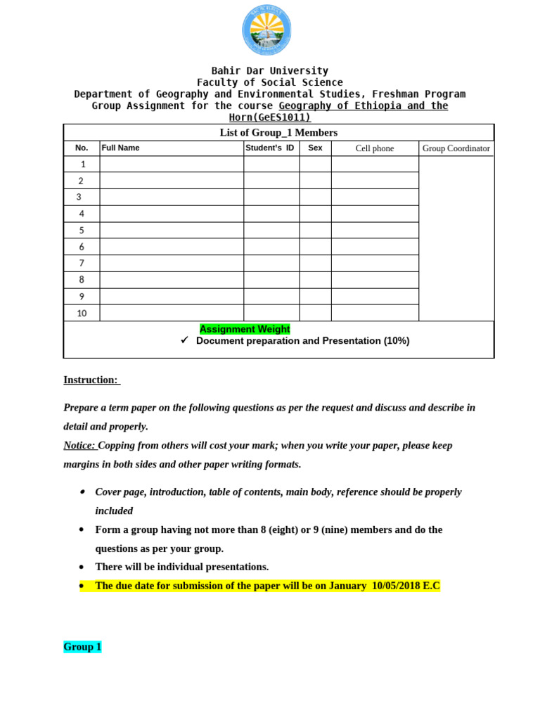 Group 1 | PDF