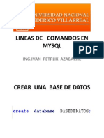 Lineasdecomandosenmysql Villarreal 1