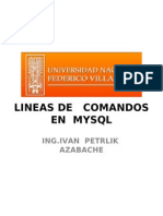 Lineasdecomandosenmysql Villarreal 2