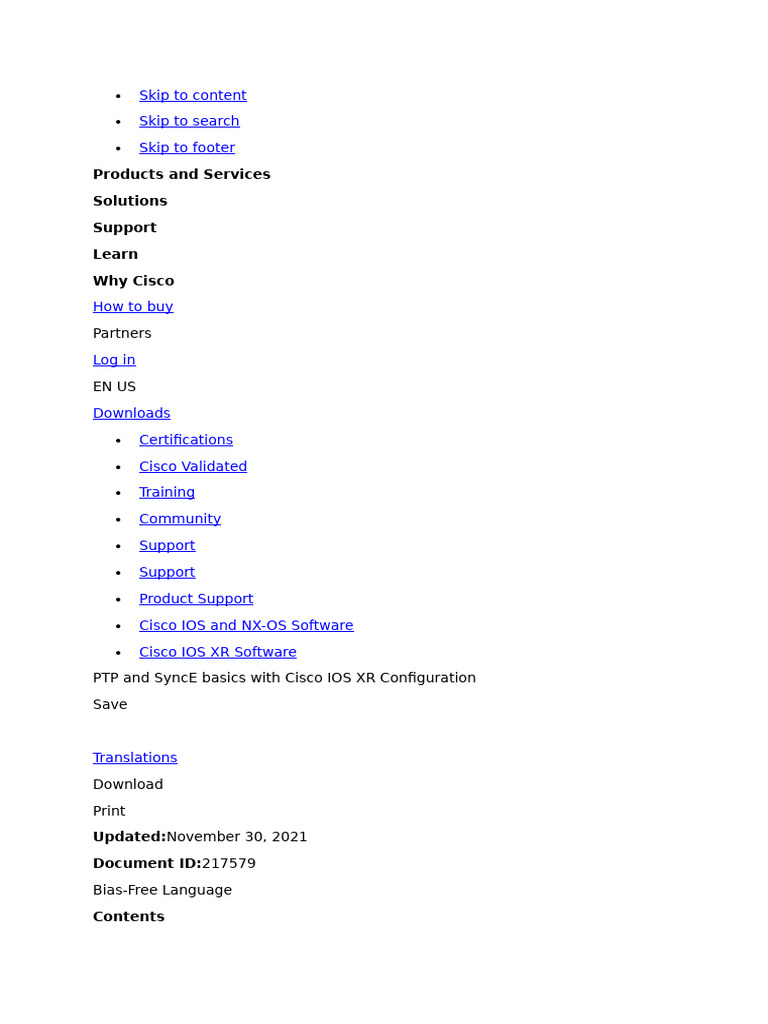 PTP Document | PDF | Internet Protocols | Computer Network