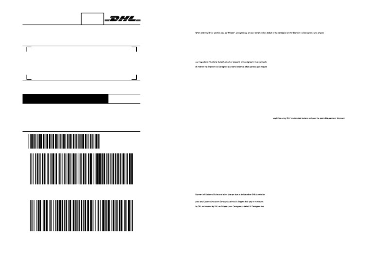 TransportLabel 1666455464 | PDF | Indemnity | Customs
