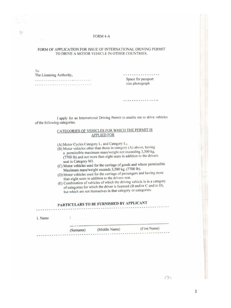 Form 4-A | PDF