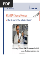 USP HPLC Column Classification List | PDF | Chromatography | Ion Exchange