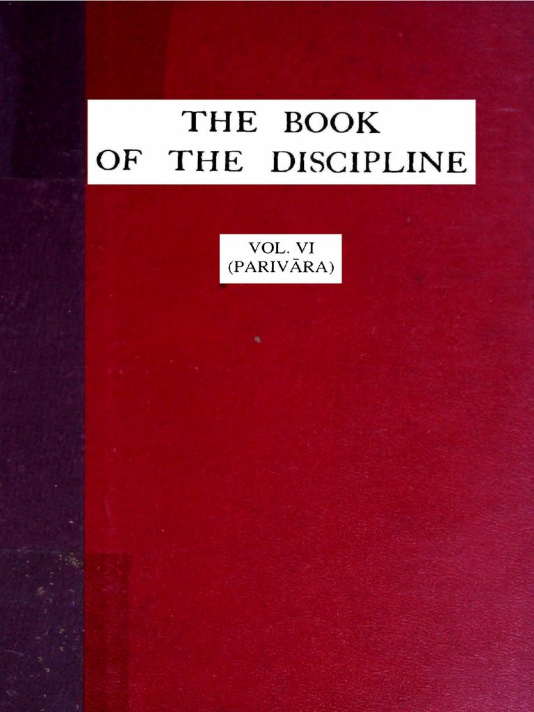 The Book of The Discipline | PDF