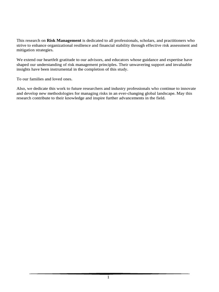 Risk Management in Construction Projects | PDF | Risk Management | Risk