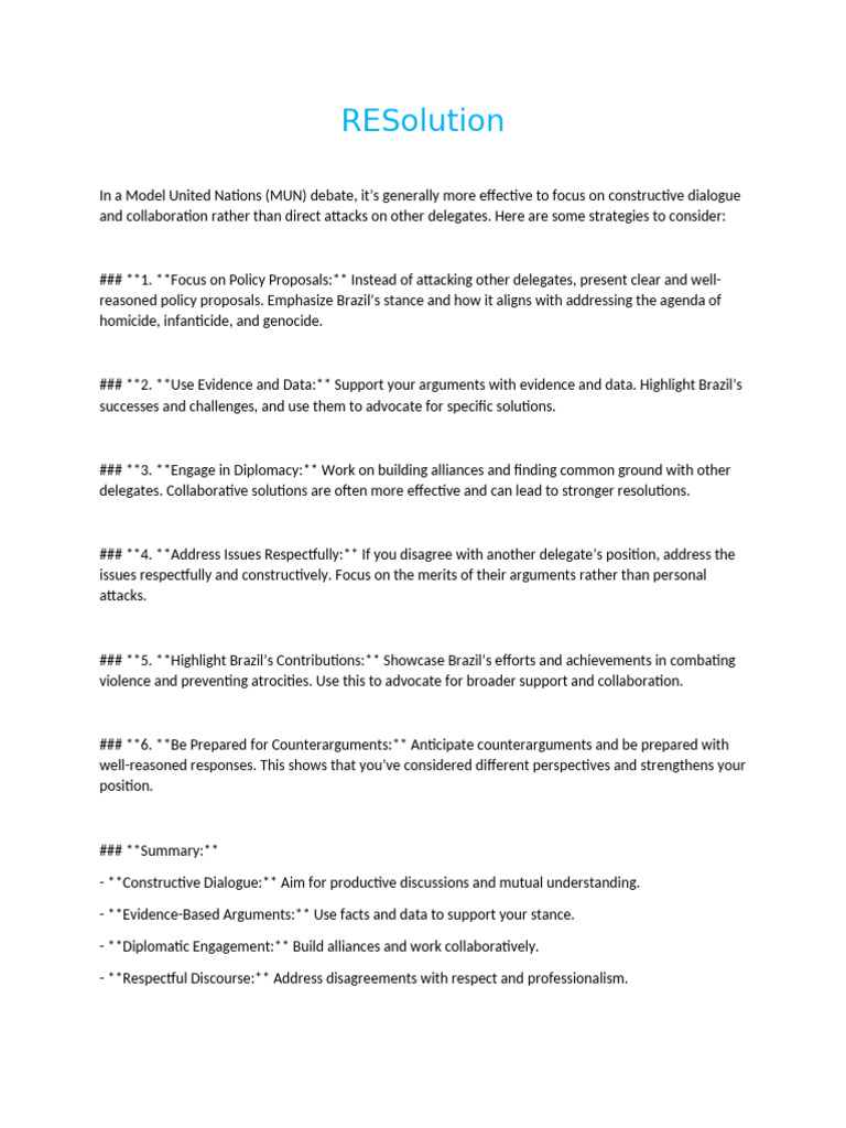 In A Model United Nations Research | PDF | Pandemic | Health Equity